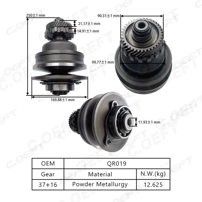 For Chery 019 Transmission Secondary Cylinder QR019