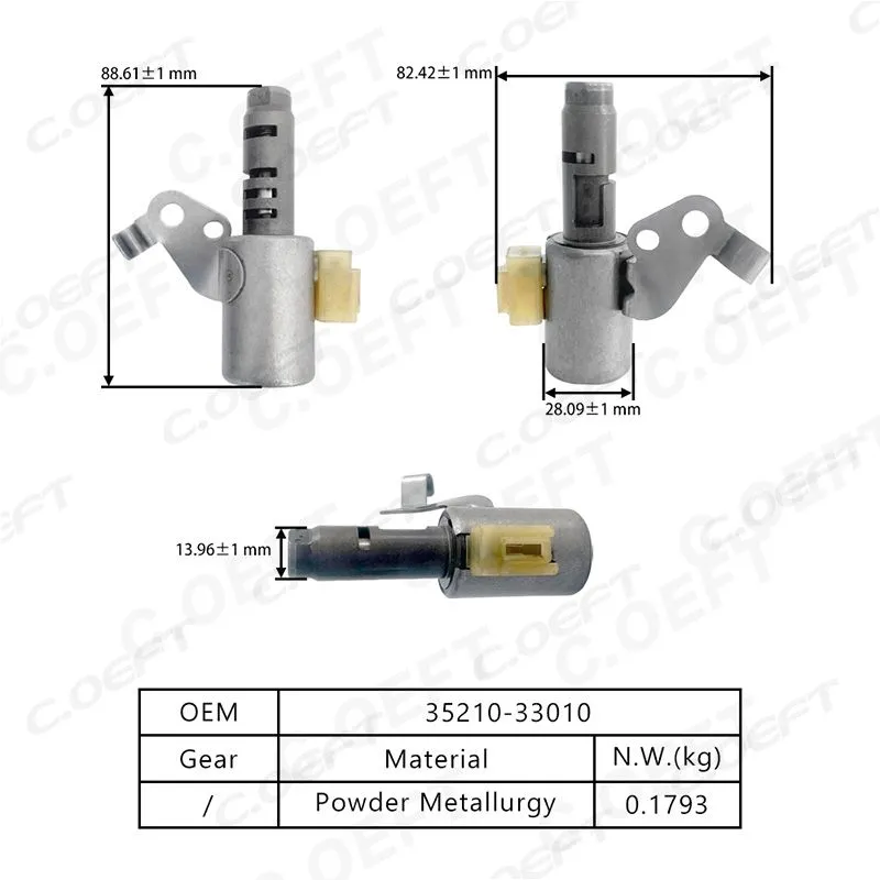 For Toyota Lexus imported 5AT Transmission Solenoid Valve 35210-33010