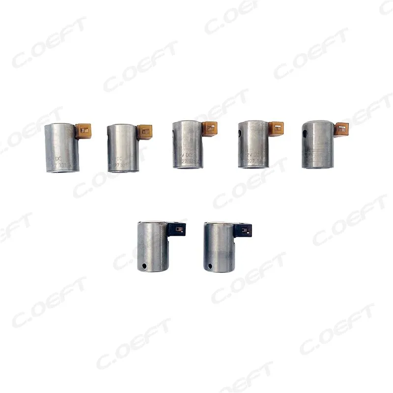 High Quality Refabricated Transmission Solenoid Valve 152-0442 & 095927331 7PCS/Set for Volkswagen Audi Gear Boxes
