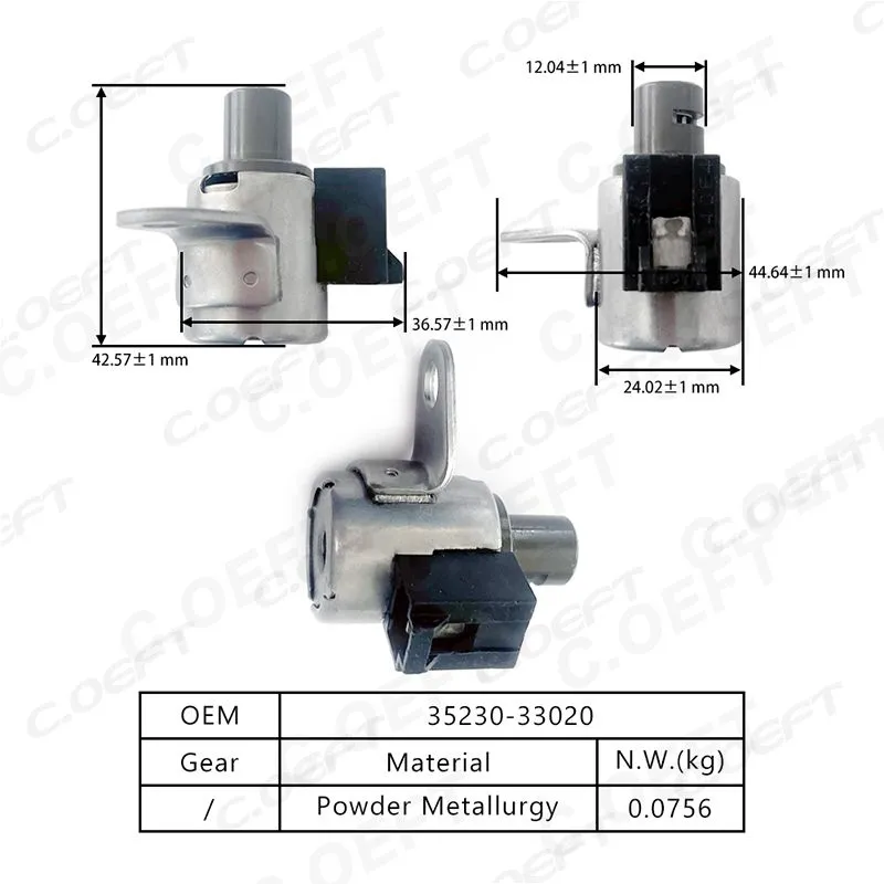 High Quality Automatic Transmission Solenoid 35230-33020 New Condition for Toyota for Highlander U250E