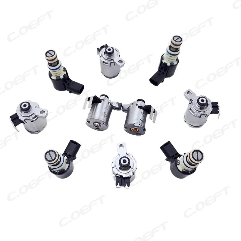 Wholesale Refabricated Factory Transmission Solenoid Set 6AT(M11) 10PCS/Gear Boxes for Geely Vehicles