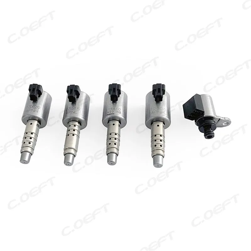 For Nissan Transmission Solenoid Set 5PCS/SET CVT  RE0F10D JF016E JF017E