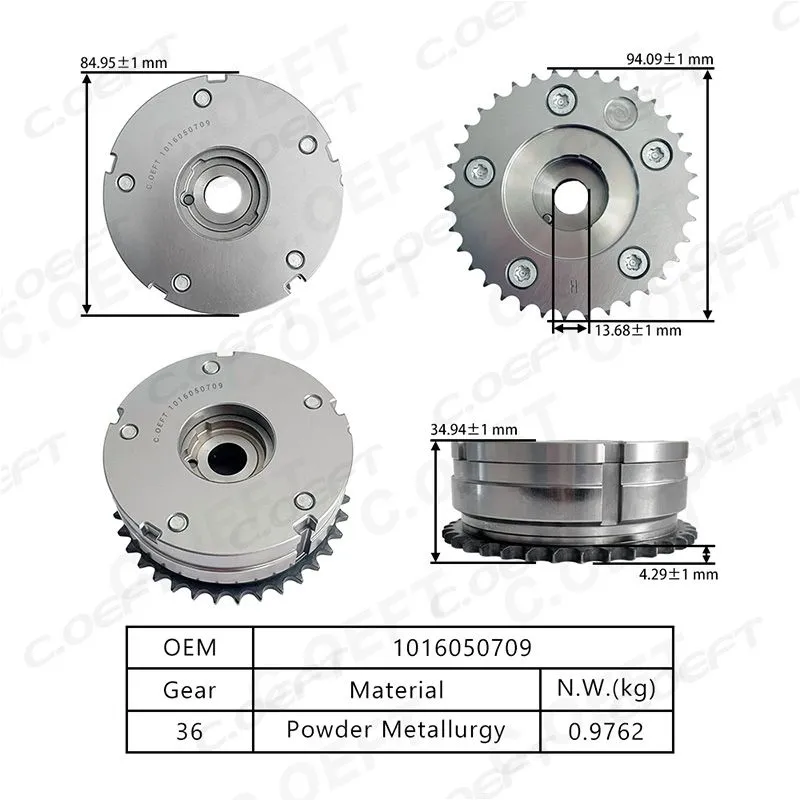 For Geely DVVT 36 Tooth VVT Timing Gear (Intake) 1016050709