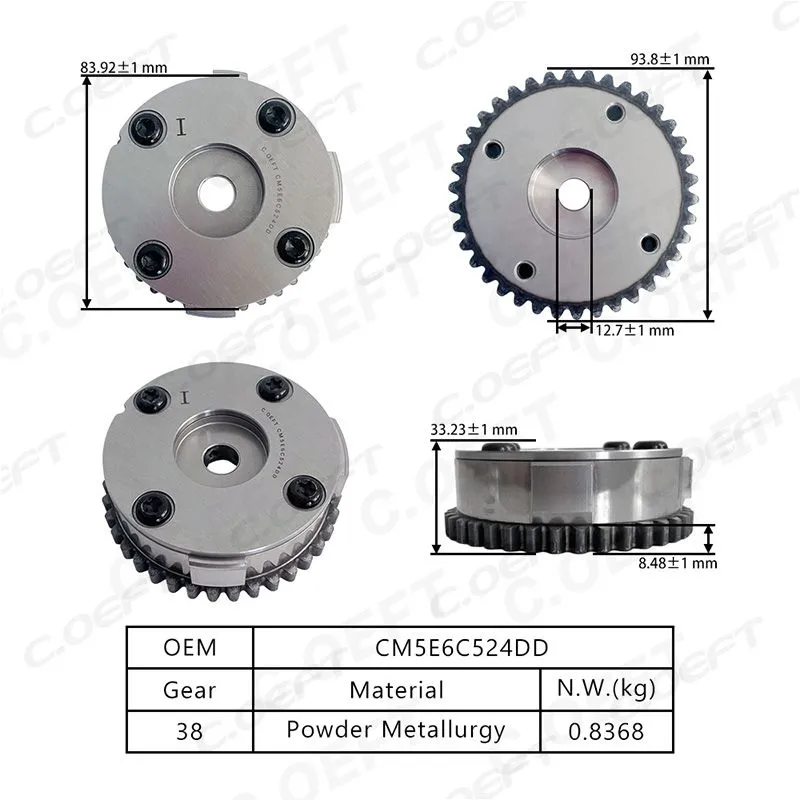 For Ford Focus 2.0 VVT Timing Gear (Intake) CM5E6C524DD
