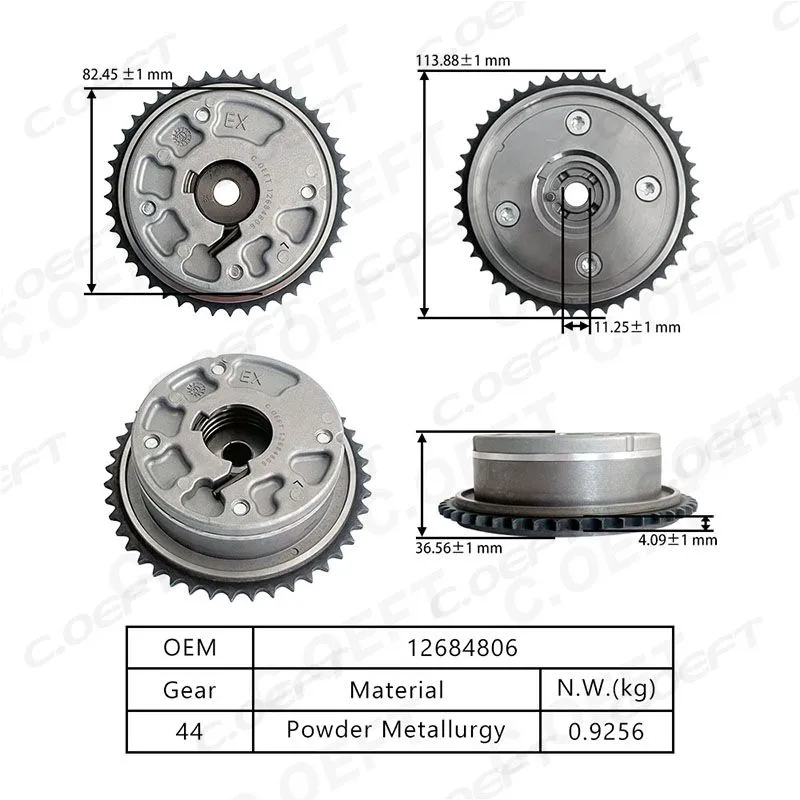 For Imported Cadillac 3.0 VVT Timing Gear(Exhaust L)12684806