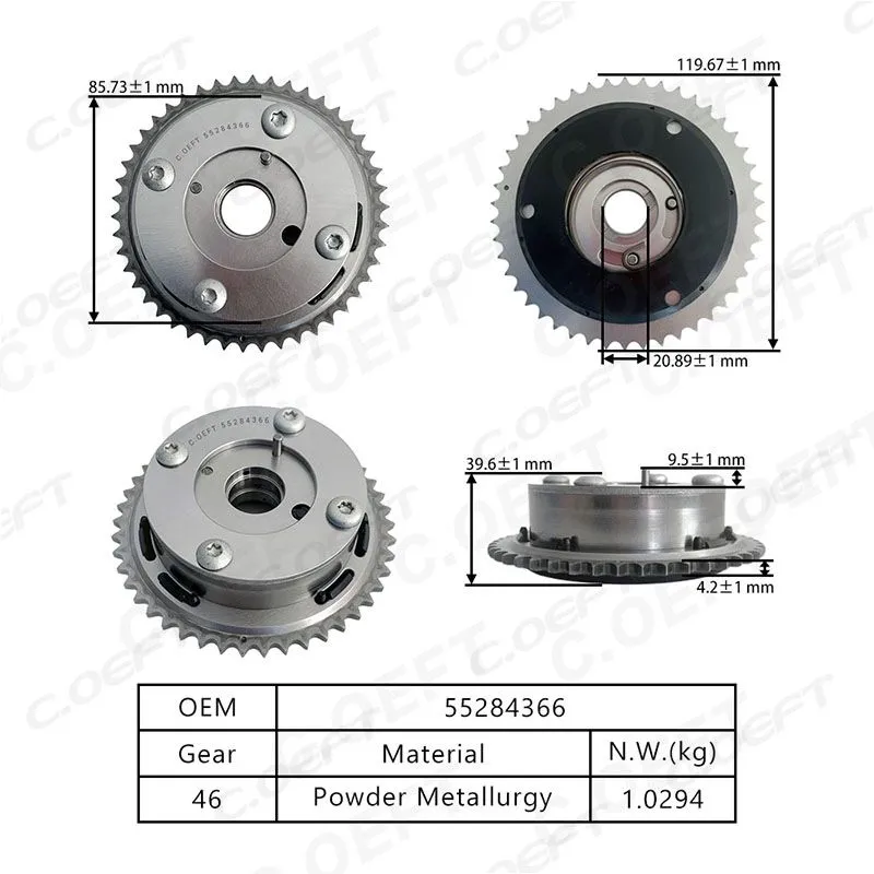 For Fiat VVT Timing Gear 55284366
