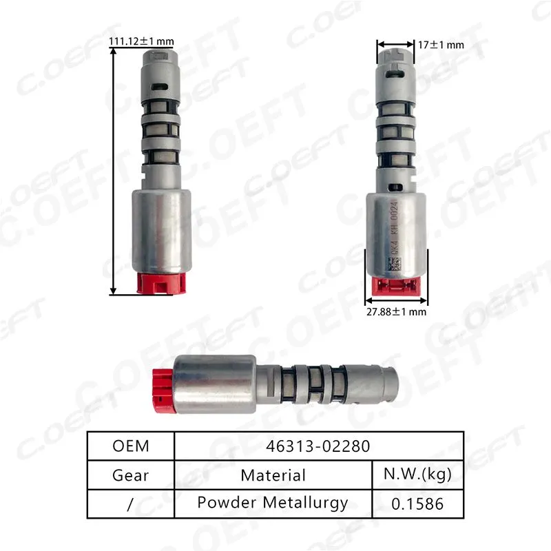 For Hyundai QK4 46313-02280 Transmission Shift Solenoid Valve