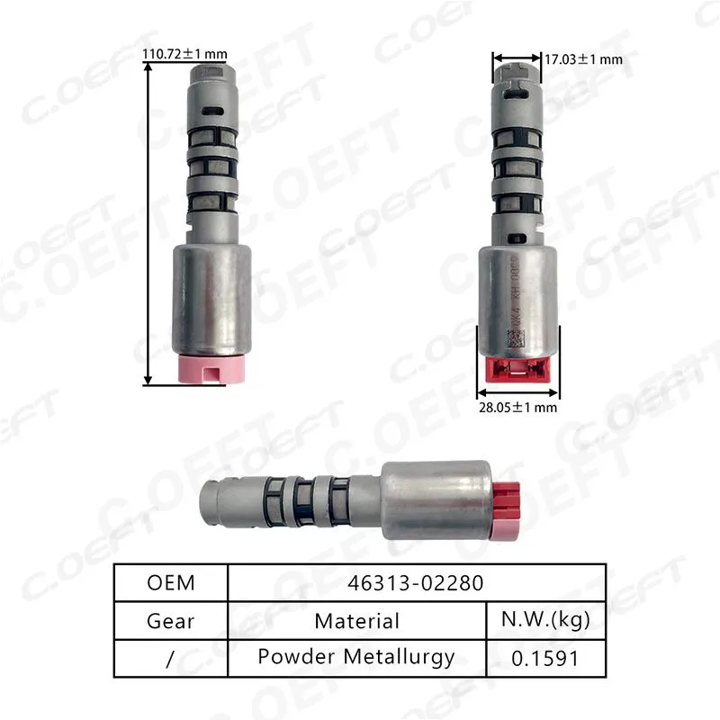 For Hyundai QK4 46313-02280 Transmission Shift Solenoid Valve